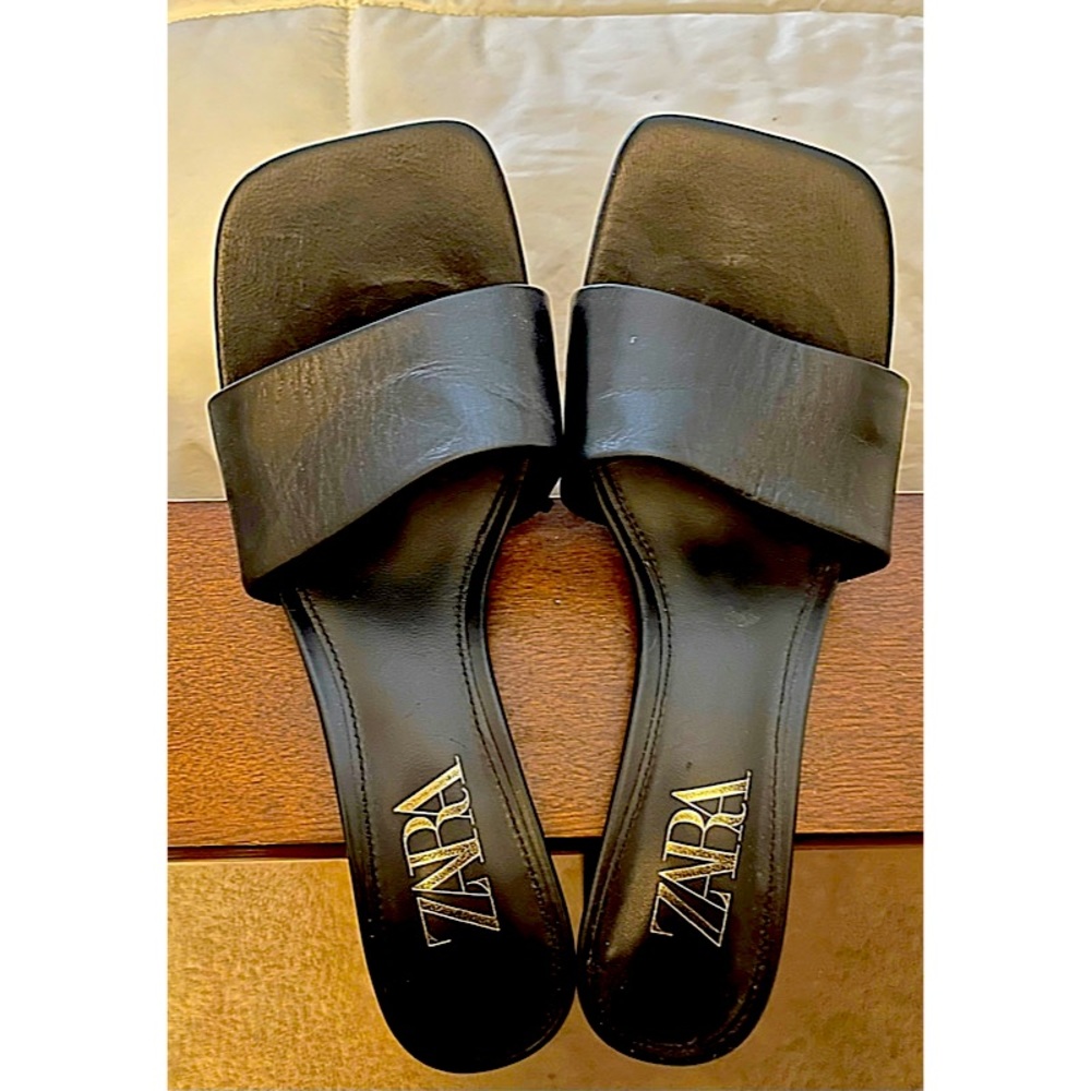 ZARA BLACK HEELS